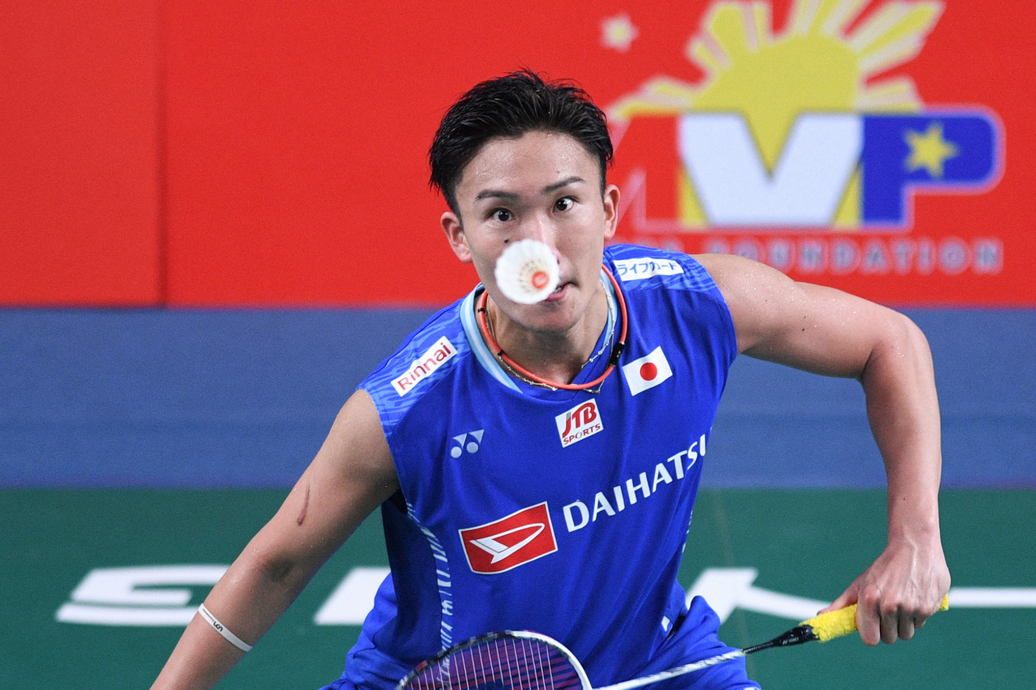 Second seed Momota suffers first-round exit at badminton's Indonesia Open