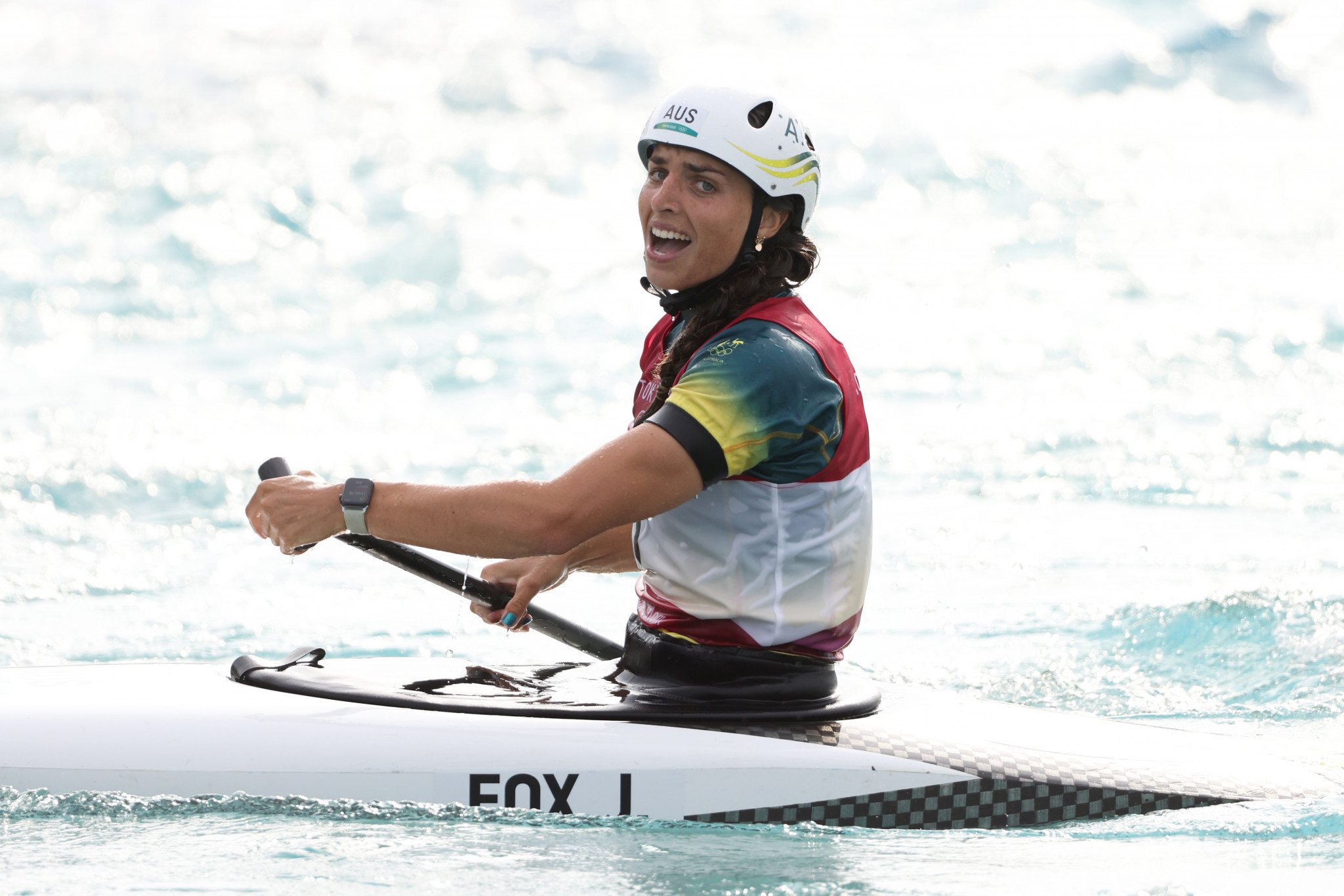 Fox has golden time at Canoe Slalom World Cup in Pau