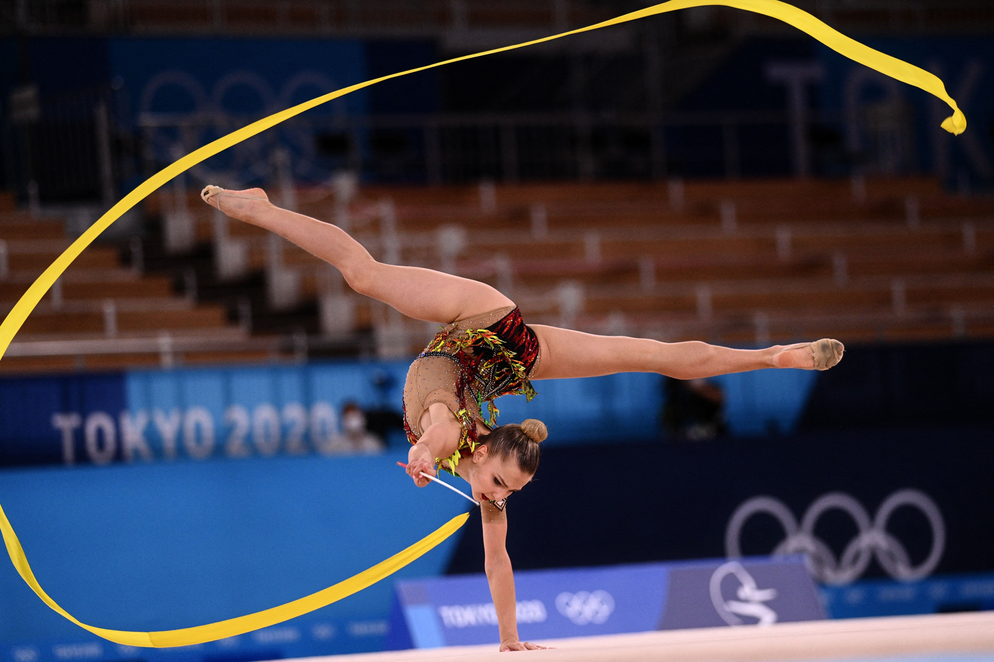 Australia's Lidiia Iakovleva was among those who starred at last year’s Oceania Continental Championships in rhythmic gymnastics ©Getty Images