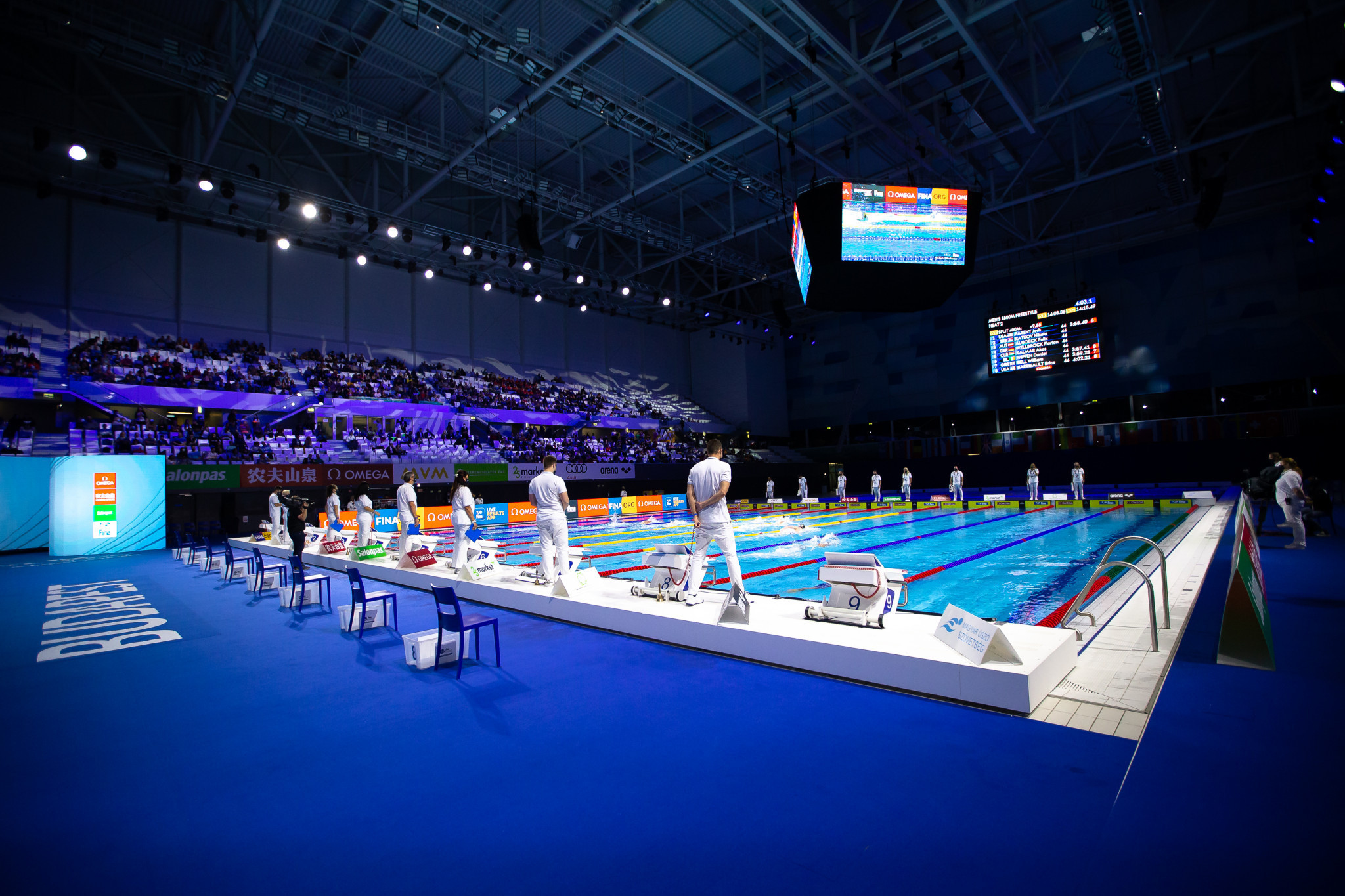 Budapest's Duna Arena, which staged the 2017 FINA World Championships, is hosting this year's edition and is set to host again in 2027 ©Getty Images