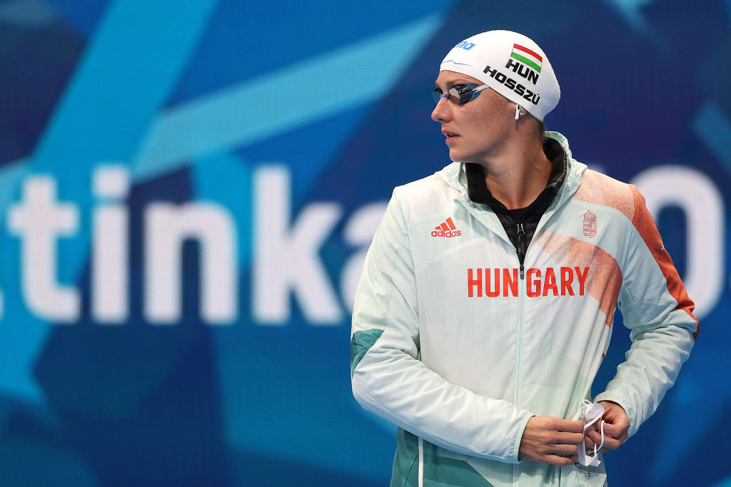 Hungary's three-times Olympic champion Katinka Hosszú is among home swimmers taking part in the FINA 2022 World Championships now underway in Budapest ©Getty Images