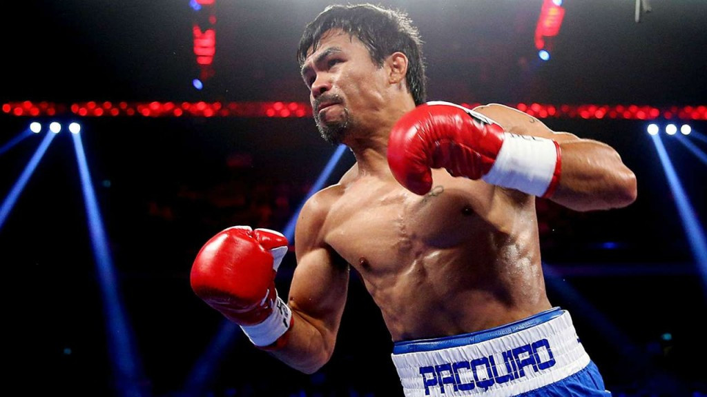 Manny Pacquiao would have to be granted a universality place to compete at Paris 2024 as he exceeds the maximum age ©Getty Images