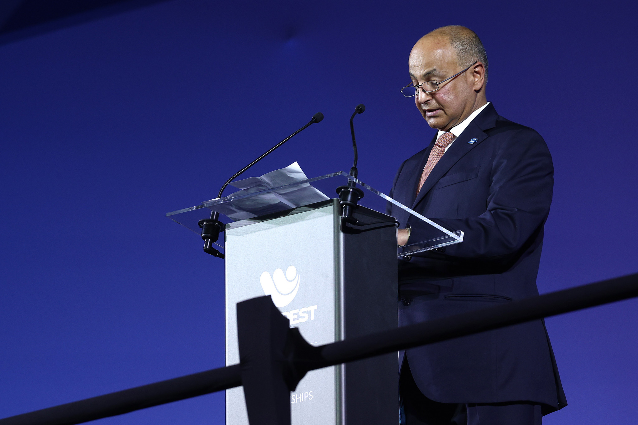 FINA President Husain Al-Musallam has been criticised for his organisation's decision to ban transgender athletes from women's events if they have not completed transition by the age of 12 ©Getty Images