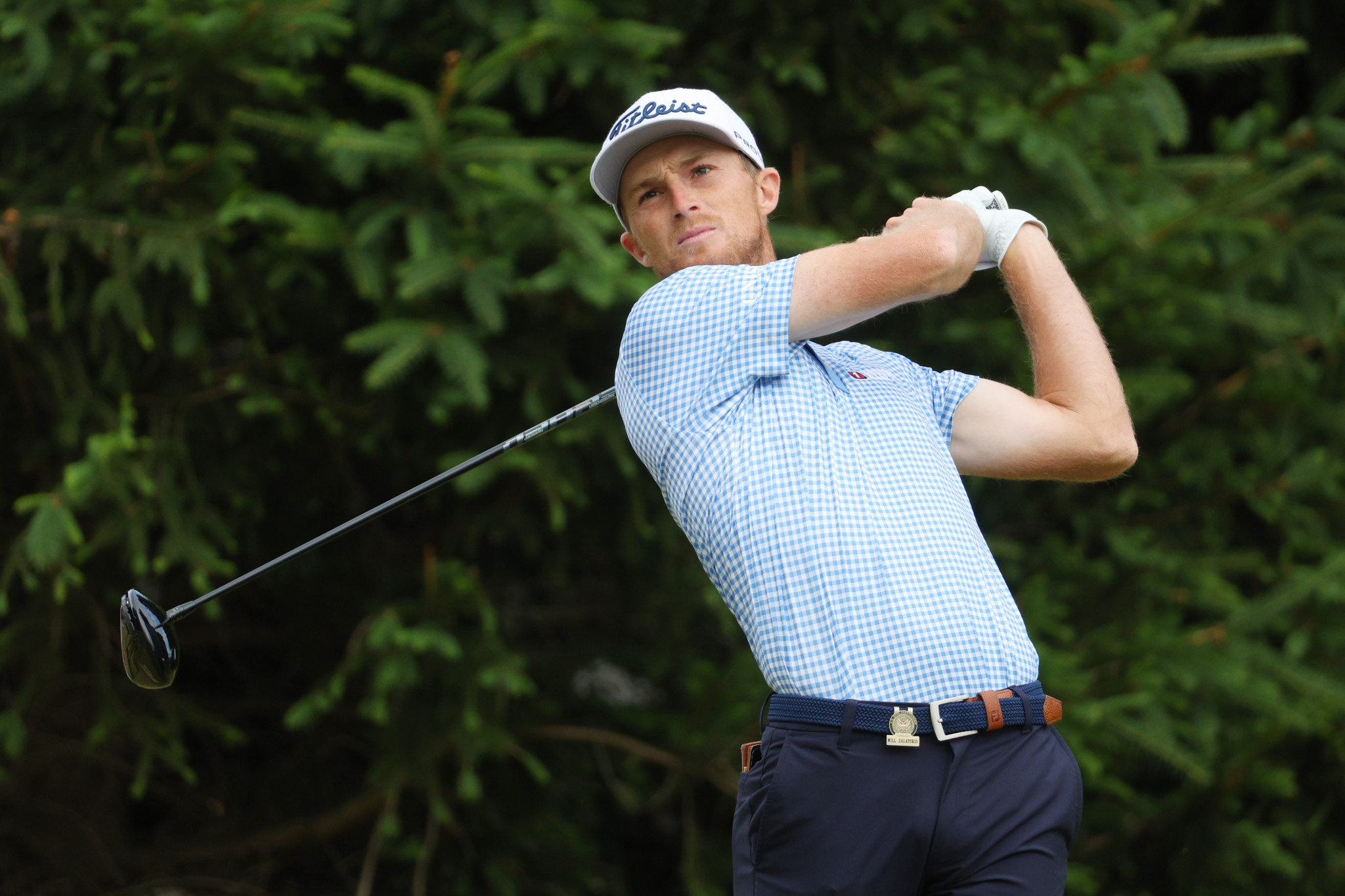 Will Zalatoris is tied at the top of the leaderboard with Matthew Fitzpatrick ©Getty Images