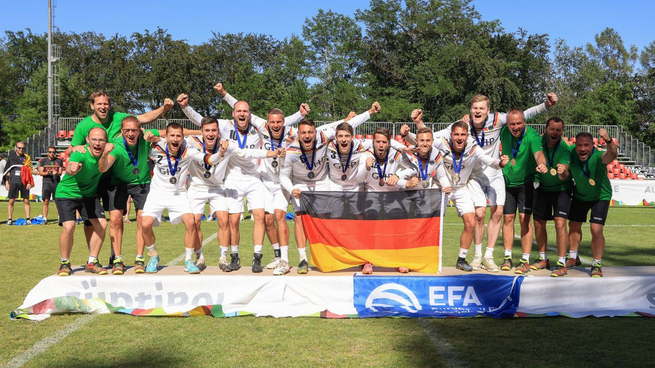 Germany warm up for World Games by retaining Men's European Fistball Championship title