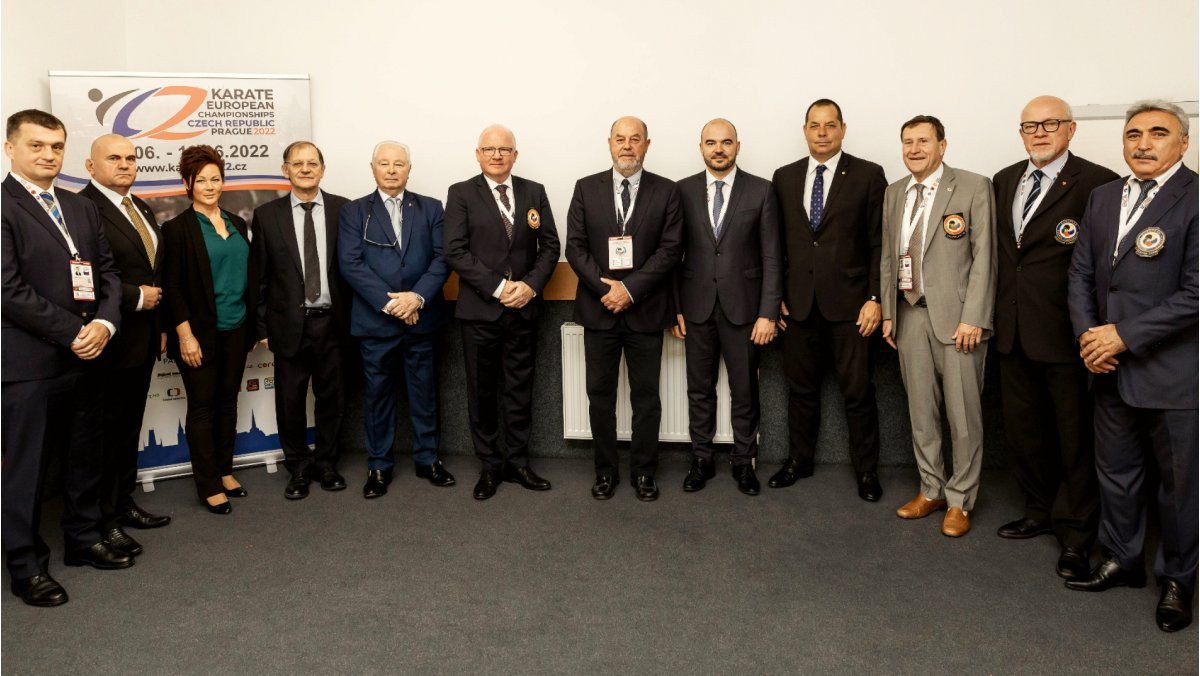 The European Karate Federation discussed the impact of its events ©WKF