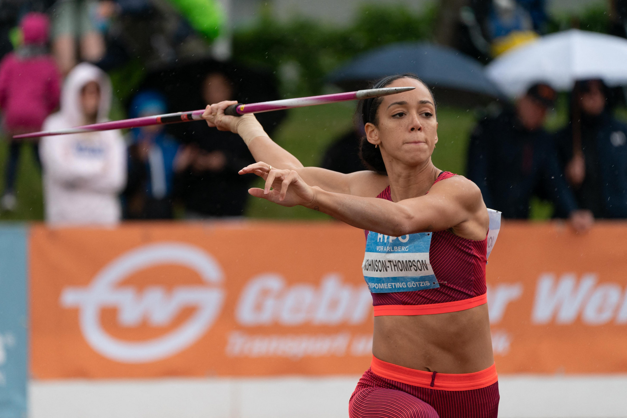 Katarina Johnson-Thompson will be aiming for back-to-back Commonwealth Games gold medals ©Getty Images