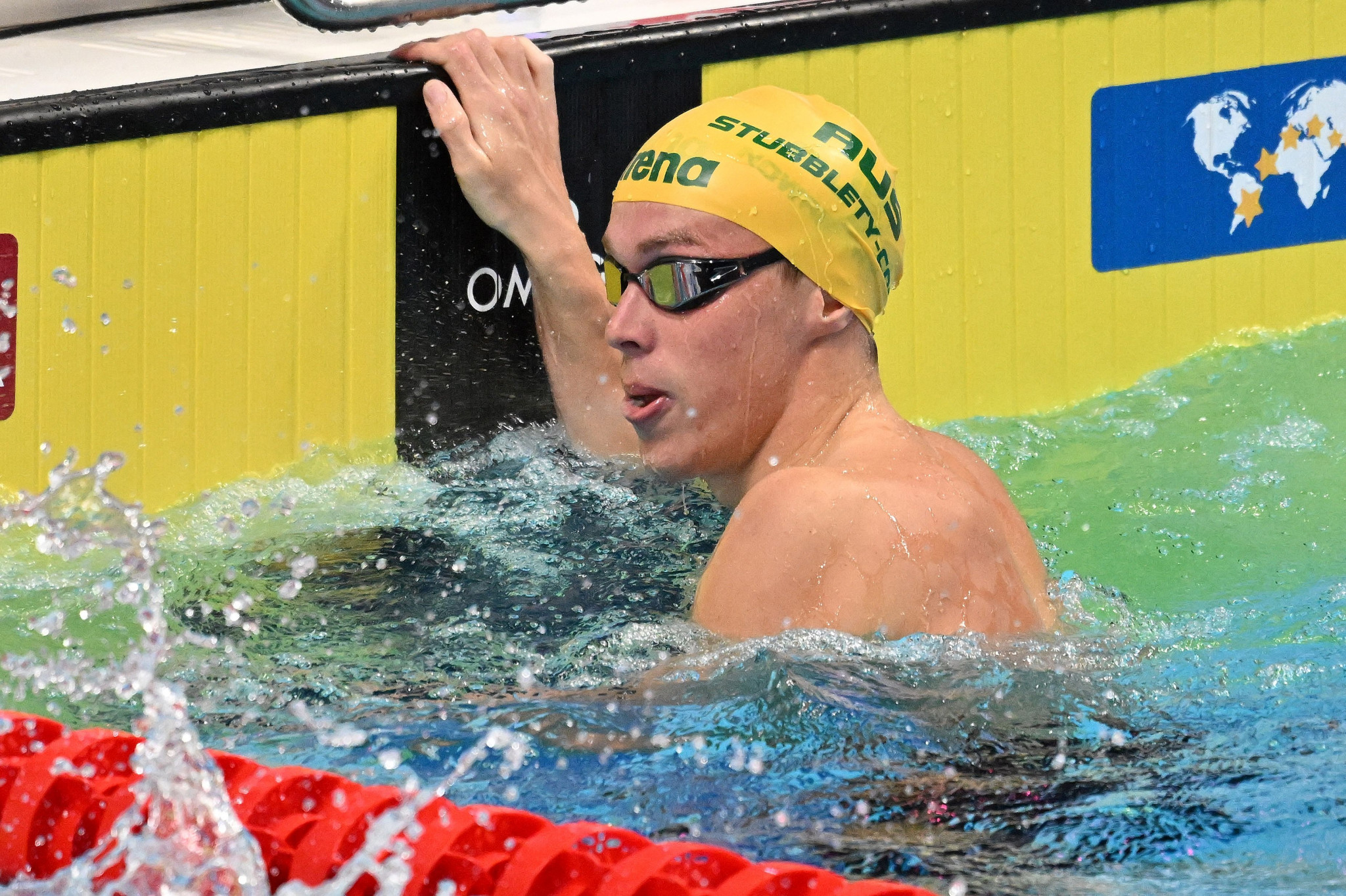 Zac Stubblety-Cook of Australia is now the men's 200m breaststroke Olympic and world champion after his victory in 2:07.07 ©Getty Images