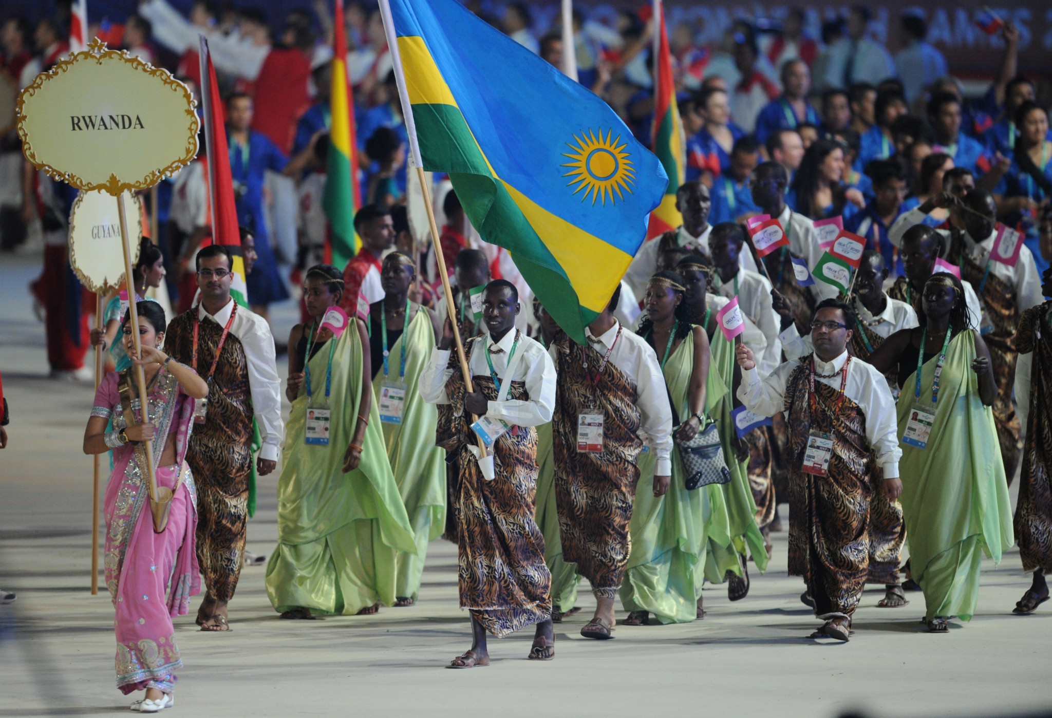 Rwanda first competed at the Commonwealth Games in 2010 after joining the Commonwealth of Nations in 2009 ©Getty Images