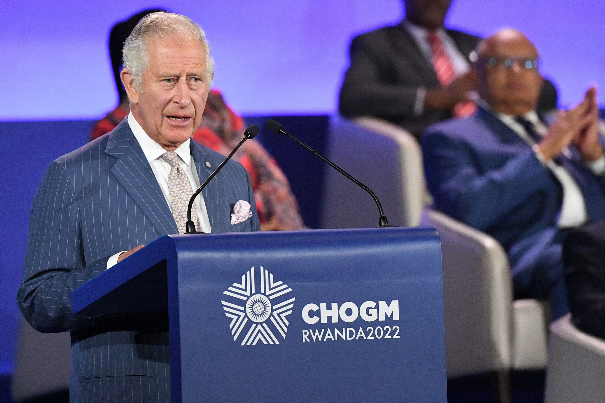 Prince Charles expressed his excitement for Birmingham 2022 at the Commonwealth Heads of Government Meeting in Rwanda ©Getty Images
