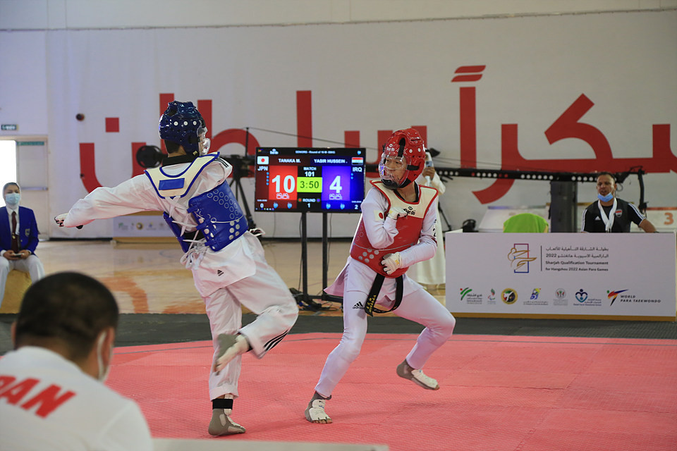 Para-taekwondo athletes gained qualification for their nations in the UAE ©World Taekwondo