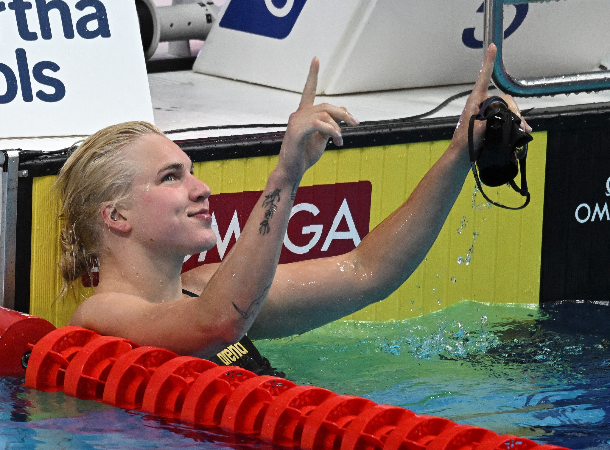 Victory for Rūta Meilutytė of Lithuania in the women's 50m freestyle final provided her with a second gold medal at the FINA World Championships, nine years after her first ©Getty Images