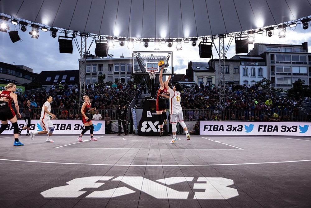 The semi-final line-ups have been confirmed for the men's and women's events at the FIBA 3x3 World Cup in Antwerp ©fiba.basketball