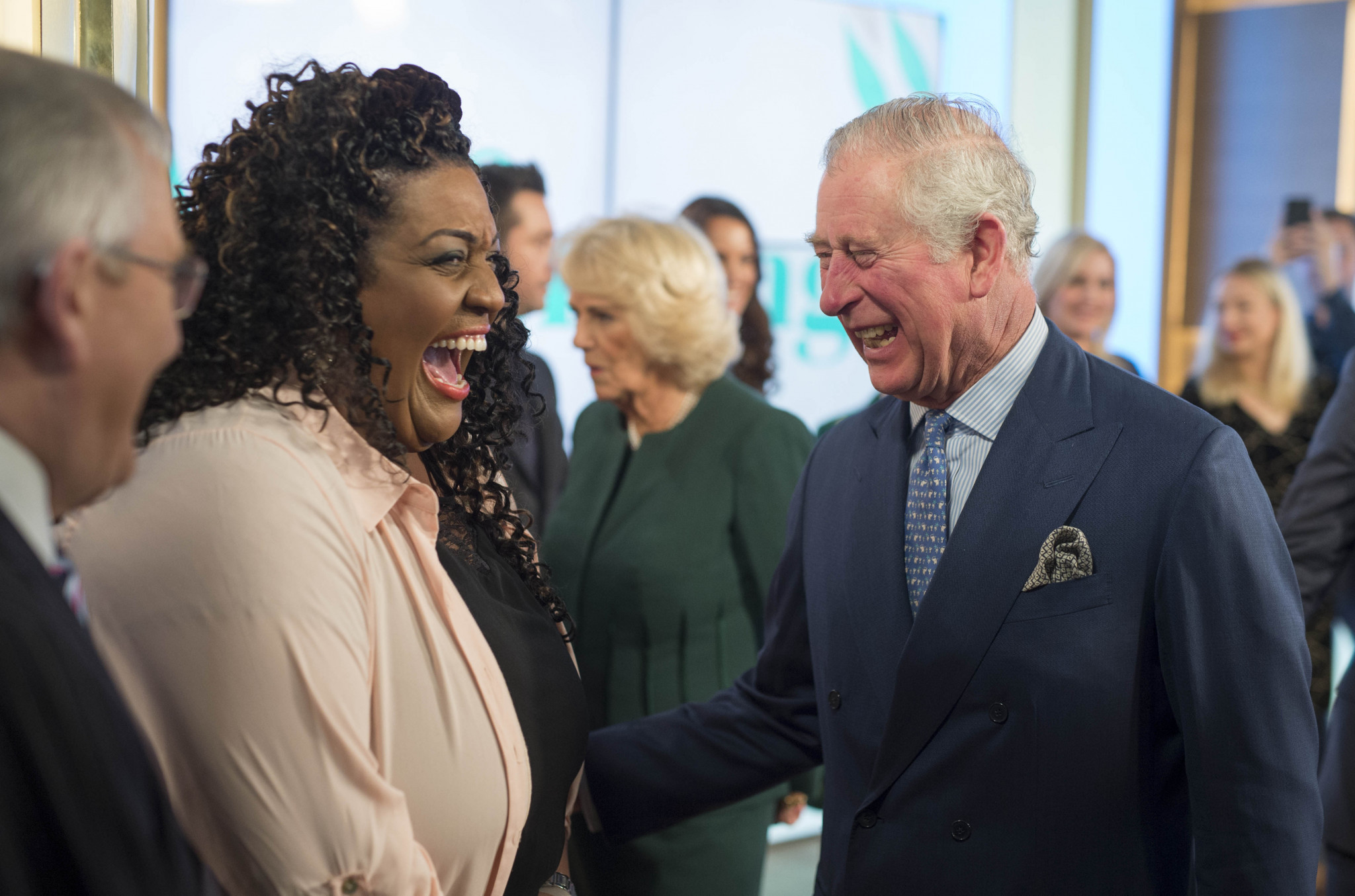 Alison Hammond, left, will be the voice of Birmingham 2022's venues ©Getty Images