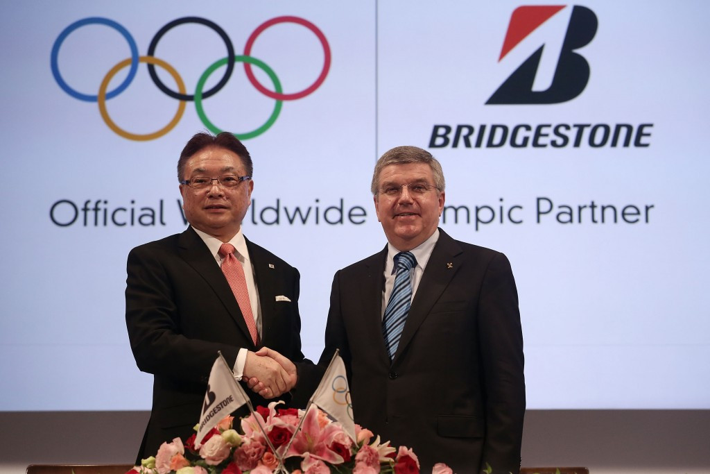 Bridgestone became an official member of The Olympic Partner programme in June 2014