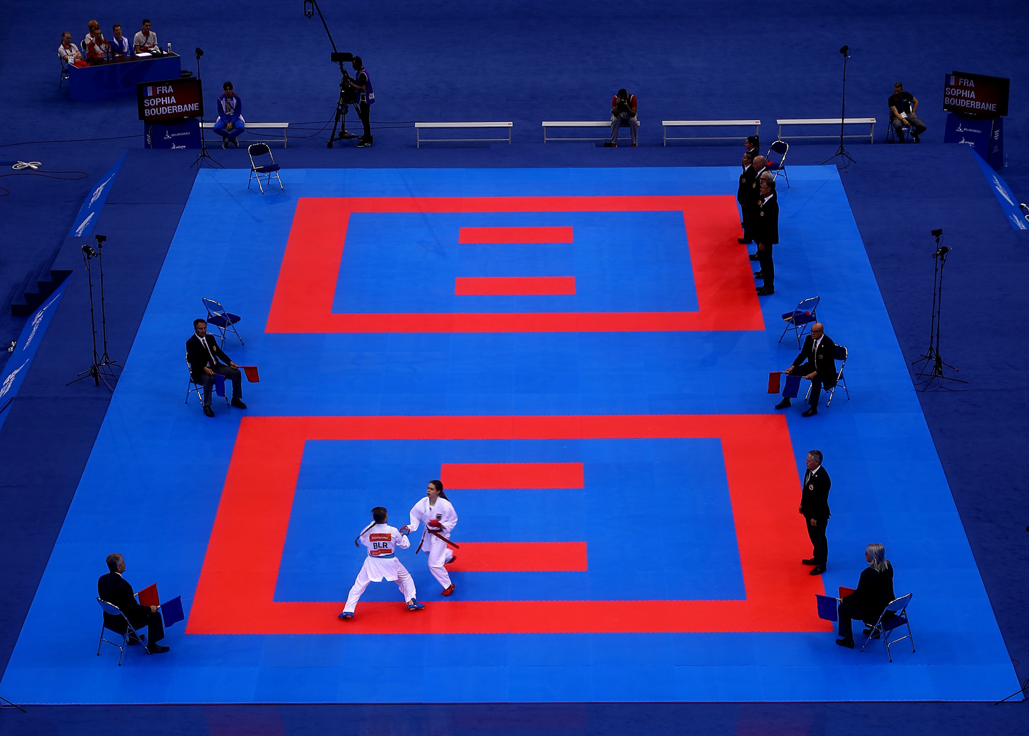 Karate is one of four sports on the European Universities Combat Sports Championships programme ©Getty Images