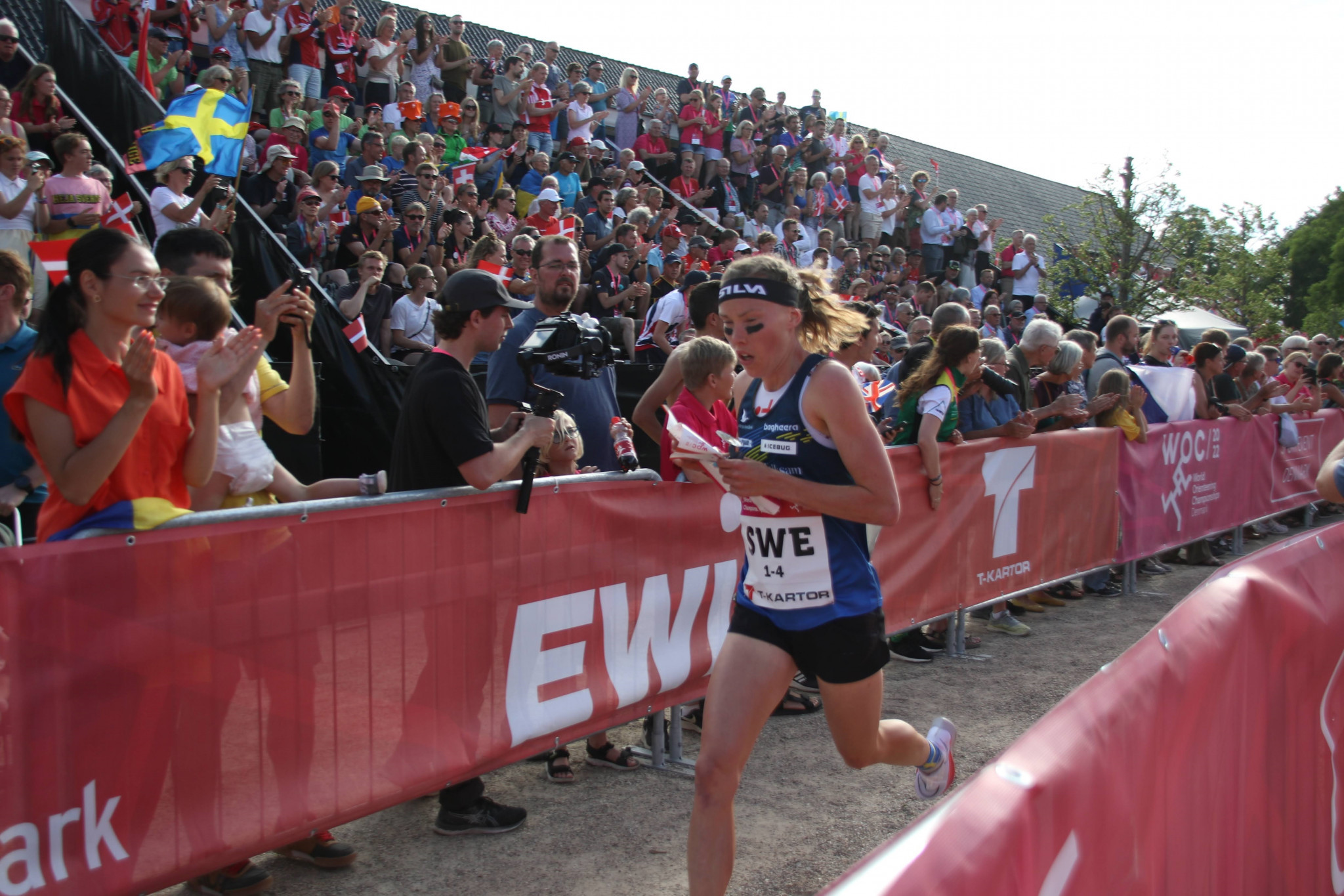 Tove Alexandersson was one of two non-Swiss athletes to secure titles at the IOF Orienteering World Cup ©WOC2022