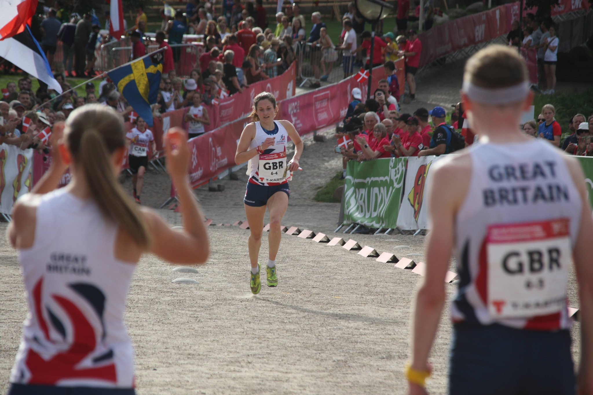 Megan Carter Davies managed to hold on for silver after a brilliant performance from Britain in Kolding ©WOC 2022
