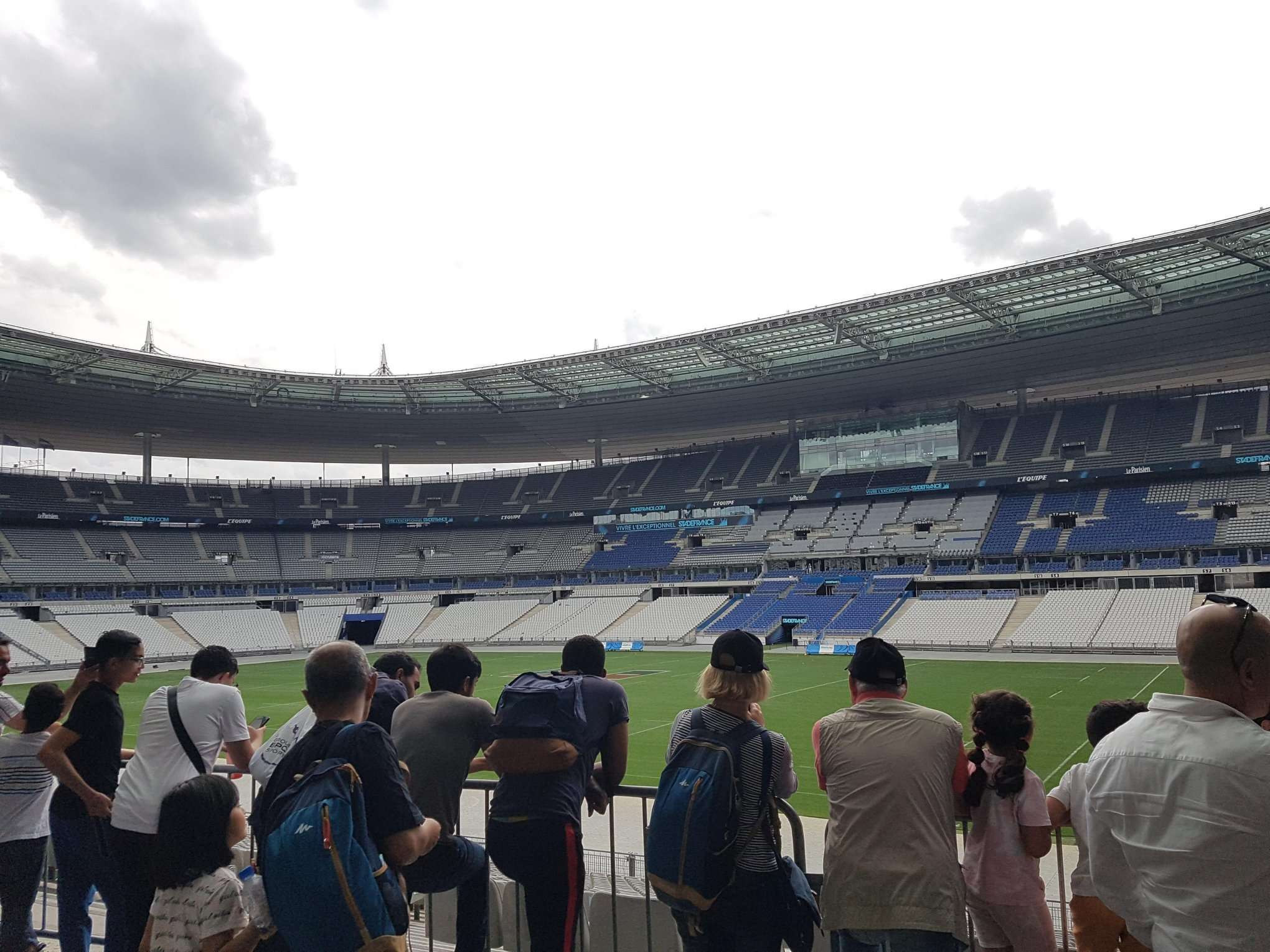 The Stade de France was open to the public today ©ITG