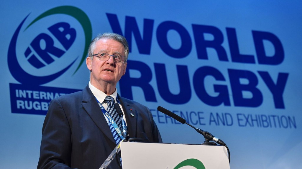 Bernard Lapasset is stepping down as chairman of World Rugby to concentrate on Paris's bid to host the 2024 Olympics and Paralympics ©Getty Images