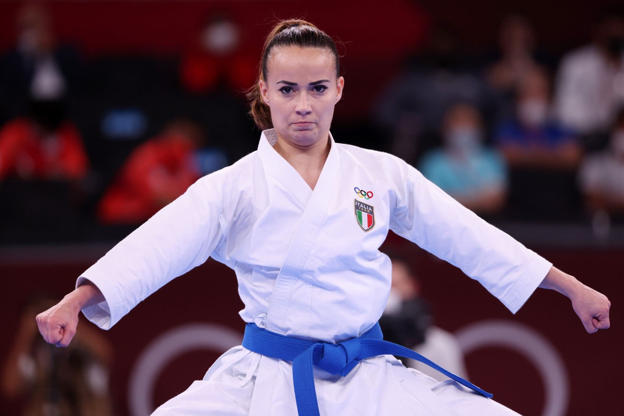 Viviana Bottaro is among a number of karate stars set to pass on advice to youngsters at the WKF Youth Camp ©Getty Images