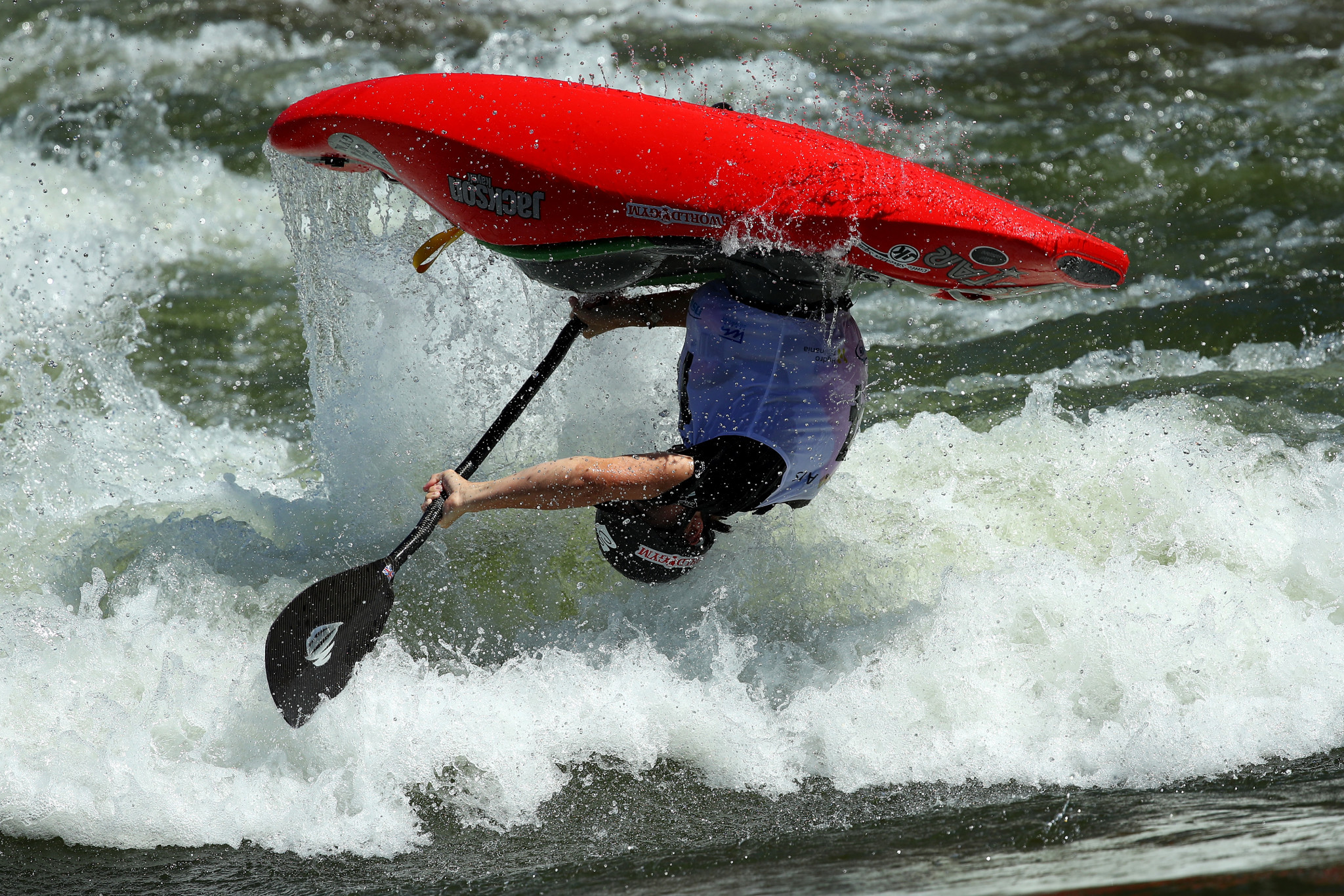 Britons start well at home Canoe Freestyle World Championships