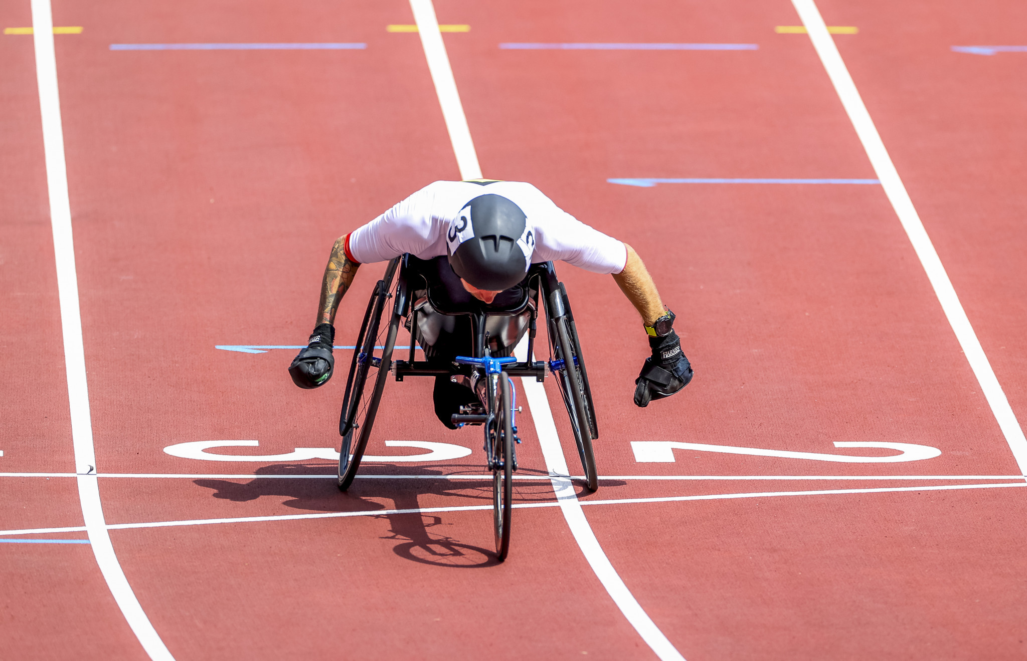 Belgium's Roger Habsch has set a new T51 100m world record with a time of 19.68 seconds ©Getty Images
