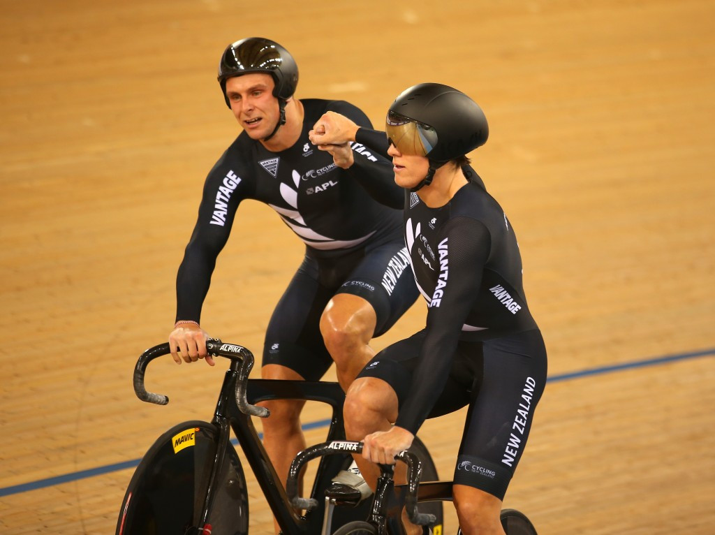 New Zealand claimed men's team sprint gold after settling for silver in 2015