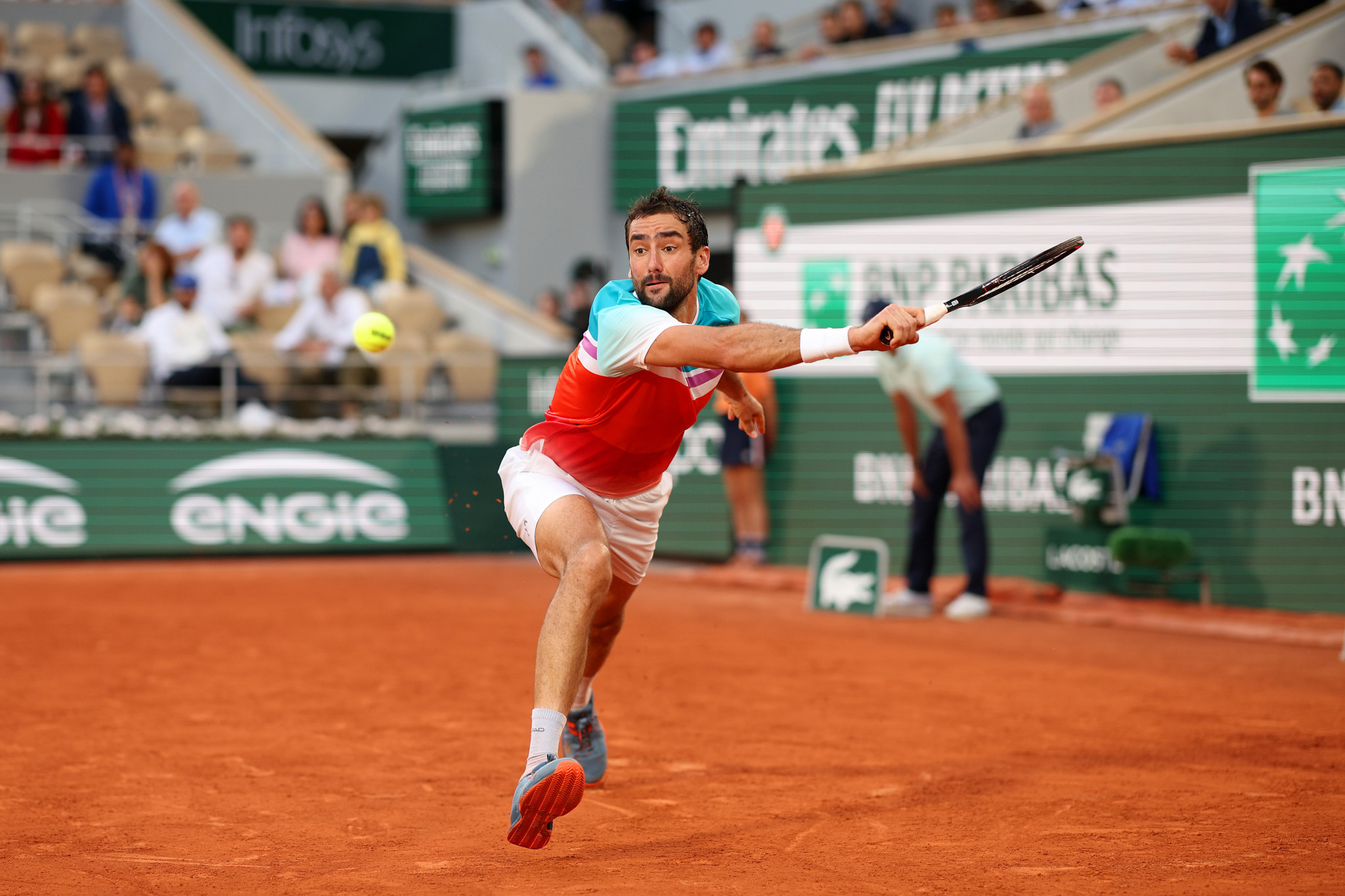 Marin Čilić reached the last four at this year's French Open ©Getty Images