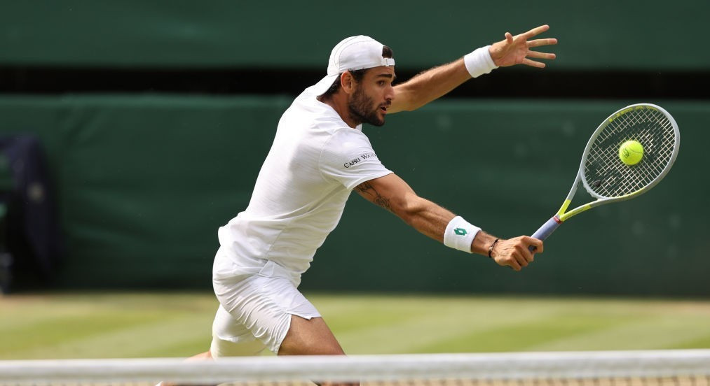 Last year's Wimbledon men's singles runner-up Matteo Berrettini was forced to withdraw after a positive test for COVID ©Getty Images