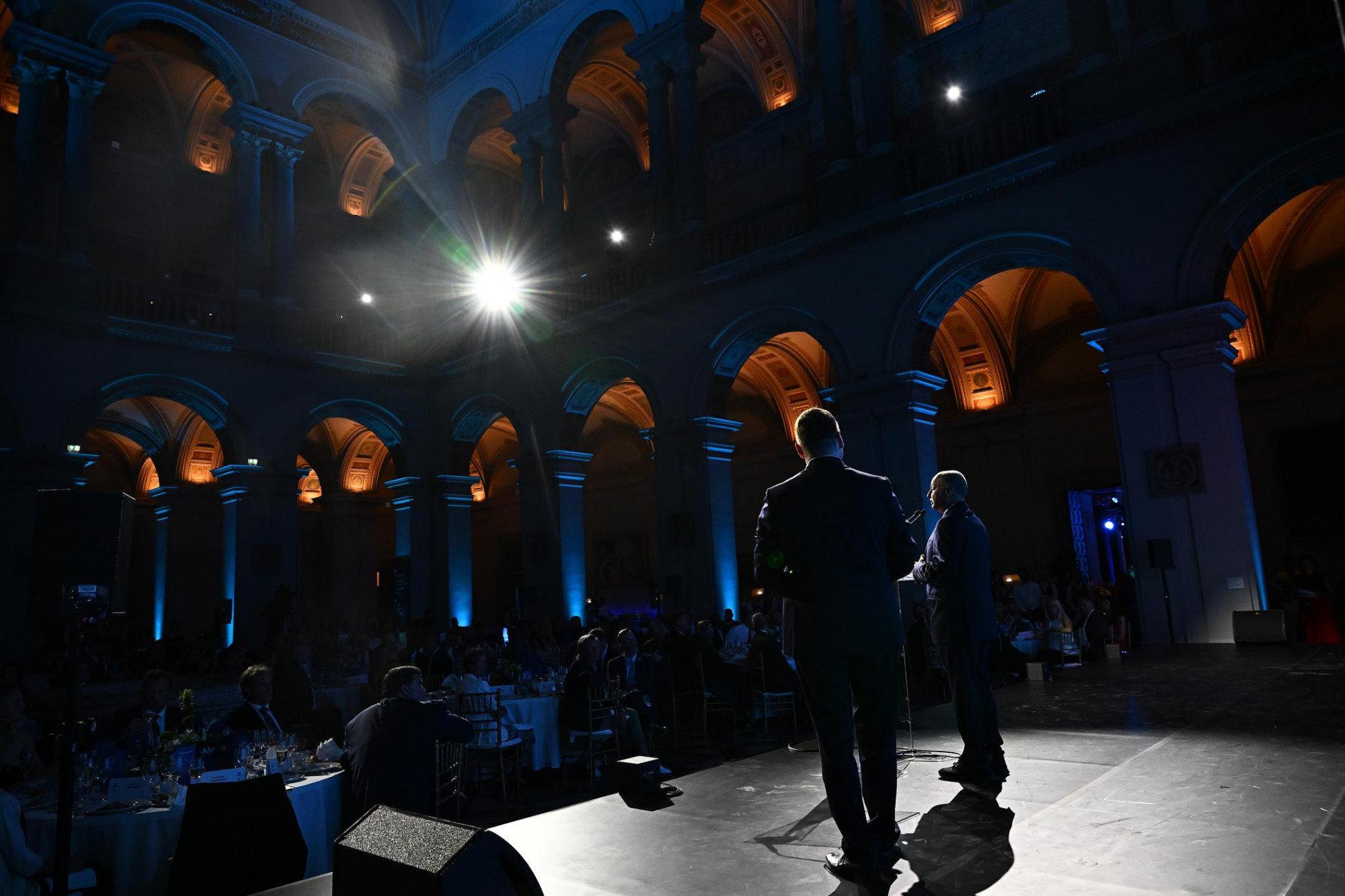 FINA's gala dinner was held at the Museum of Fine Arts in Budapest ©FINA