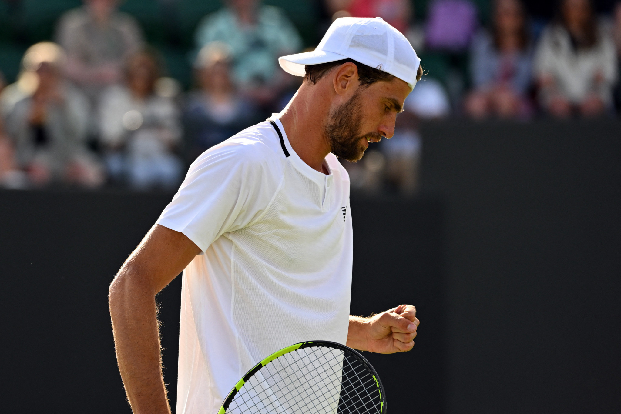American Maxime Cressy beat him 6-7, 6-4, 7-6, 7-6 ©Getty Images