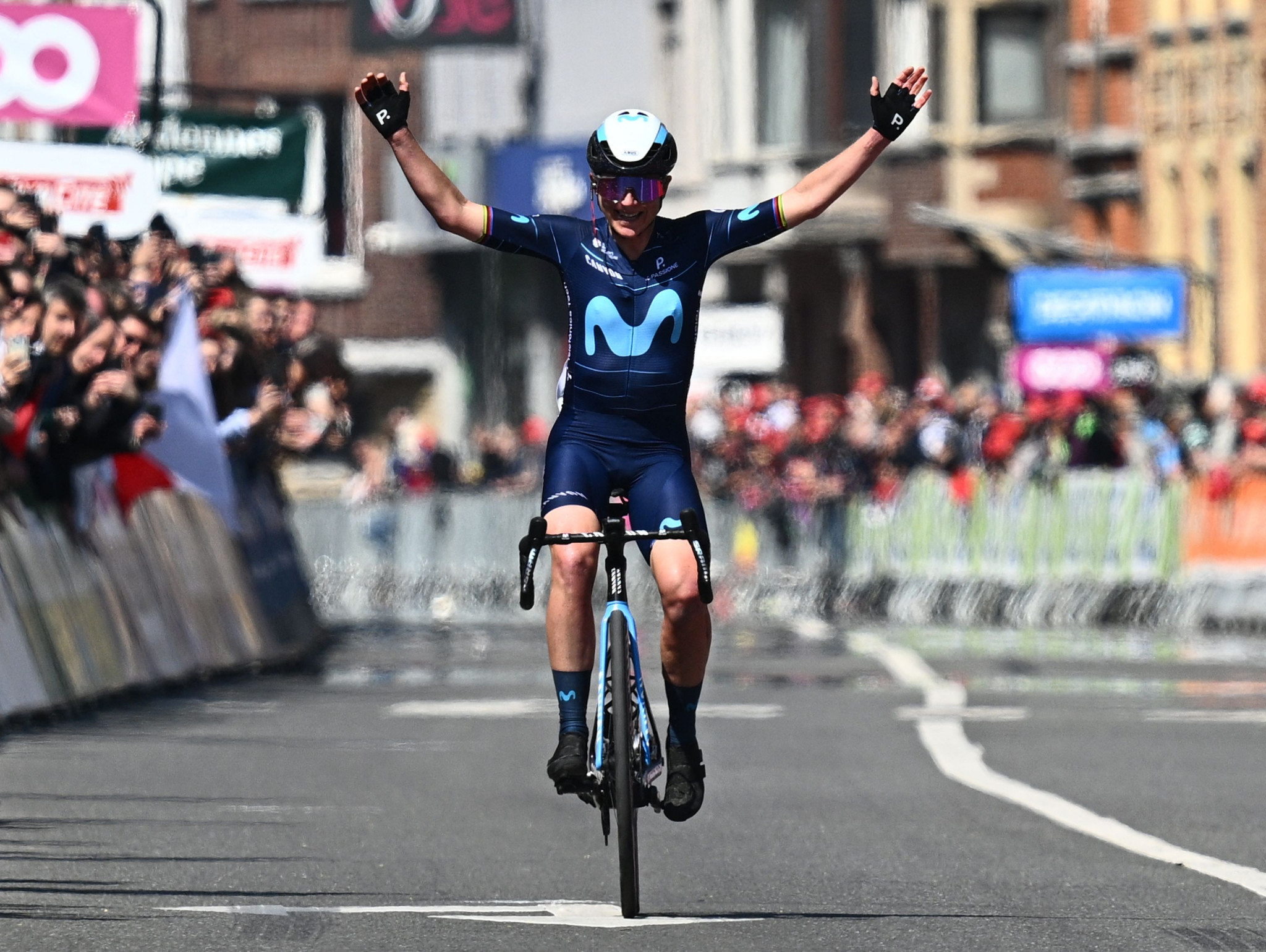Annemiek van Vleuten of Movistar is tipped to win the Giro d'Italia Donne ©Getty Images