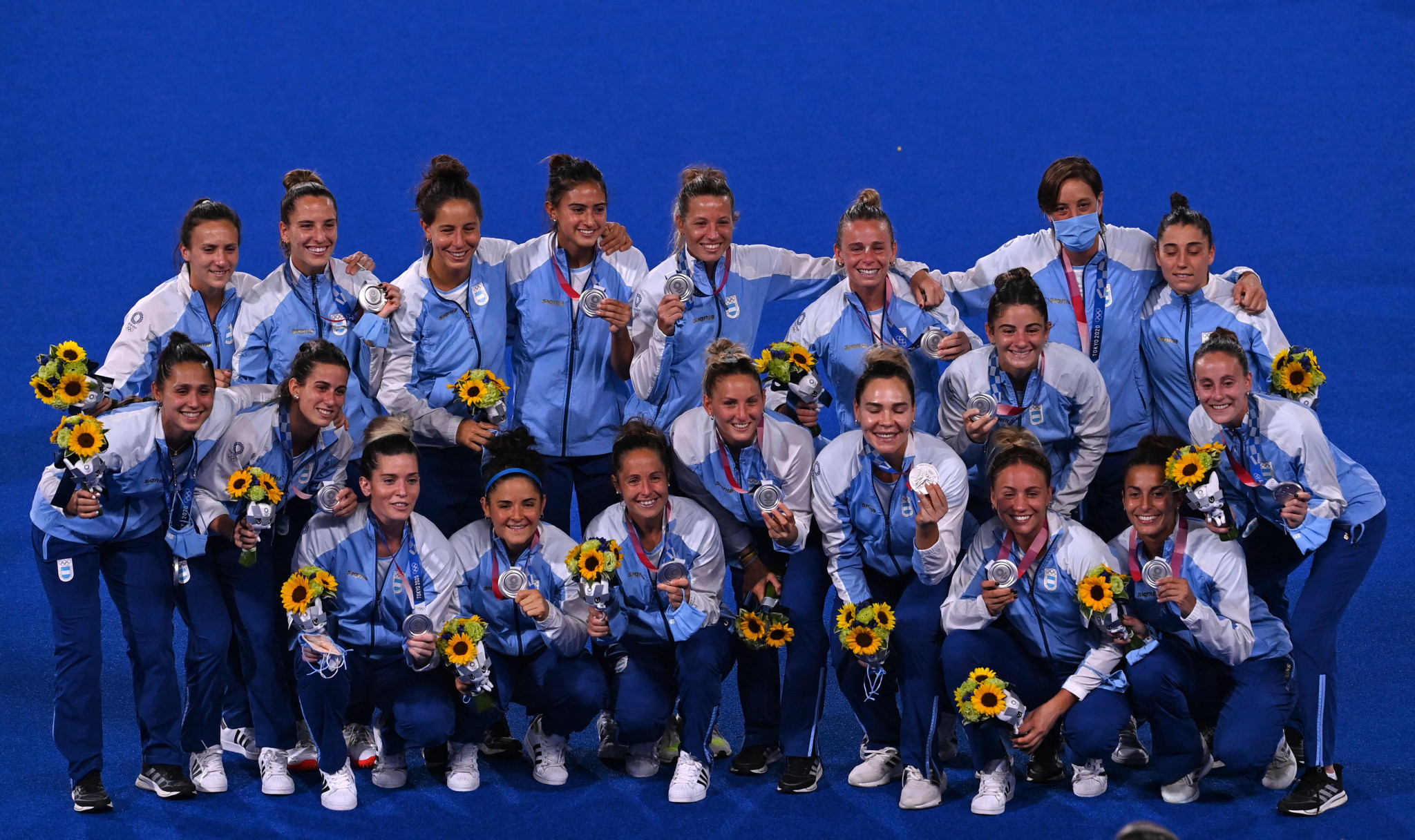 Argentina's women reached the hockey final before taking silver at Tokyo 2020 in the country's best perforemance of the Olympics ©Getty Images 