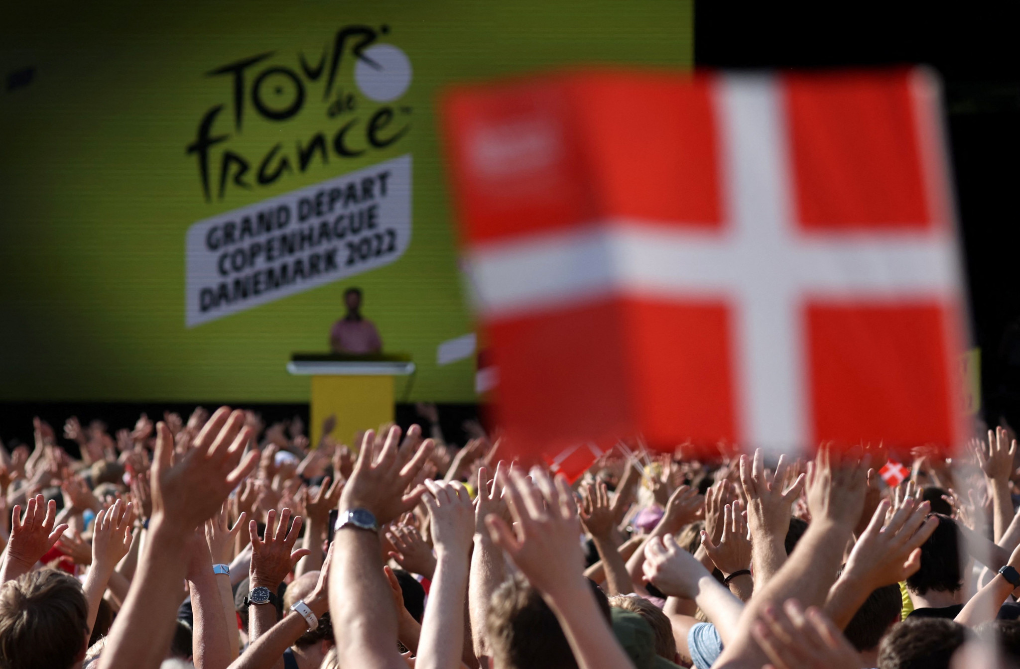 Denmark's hosting of the Grand Départ was a net positive, according to organisers ©Getty Images