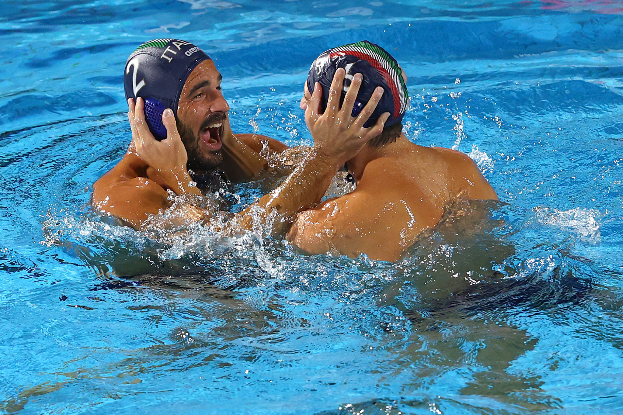 Italy beat the US 13-9 to win the Men's Water Polo World League ©Getty Images