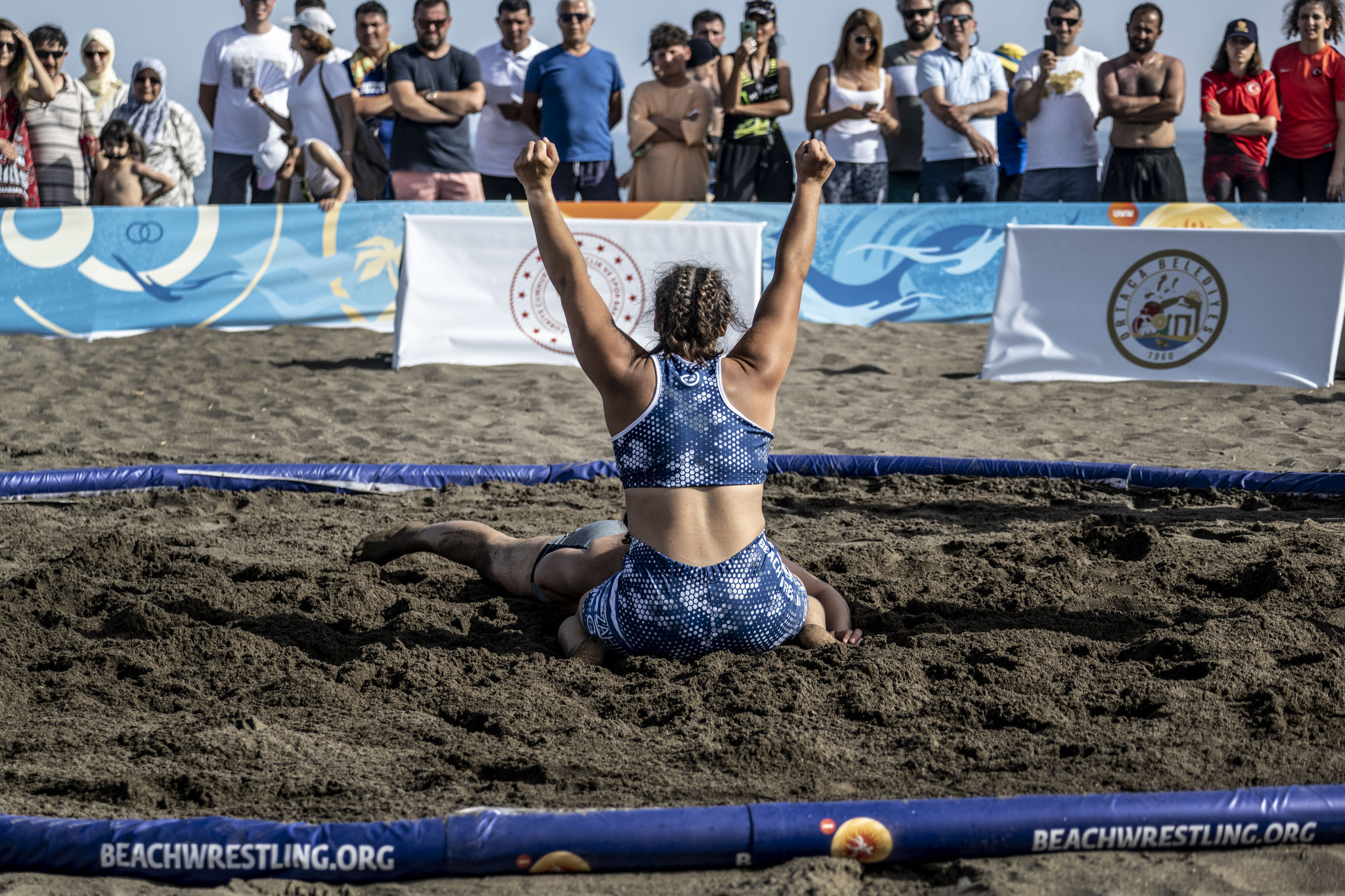 The Beach Wrestling World Series is heading to France for the third leg of the season ©Getty Images