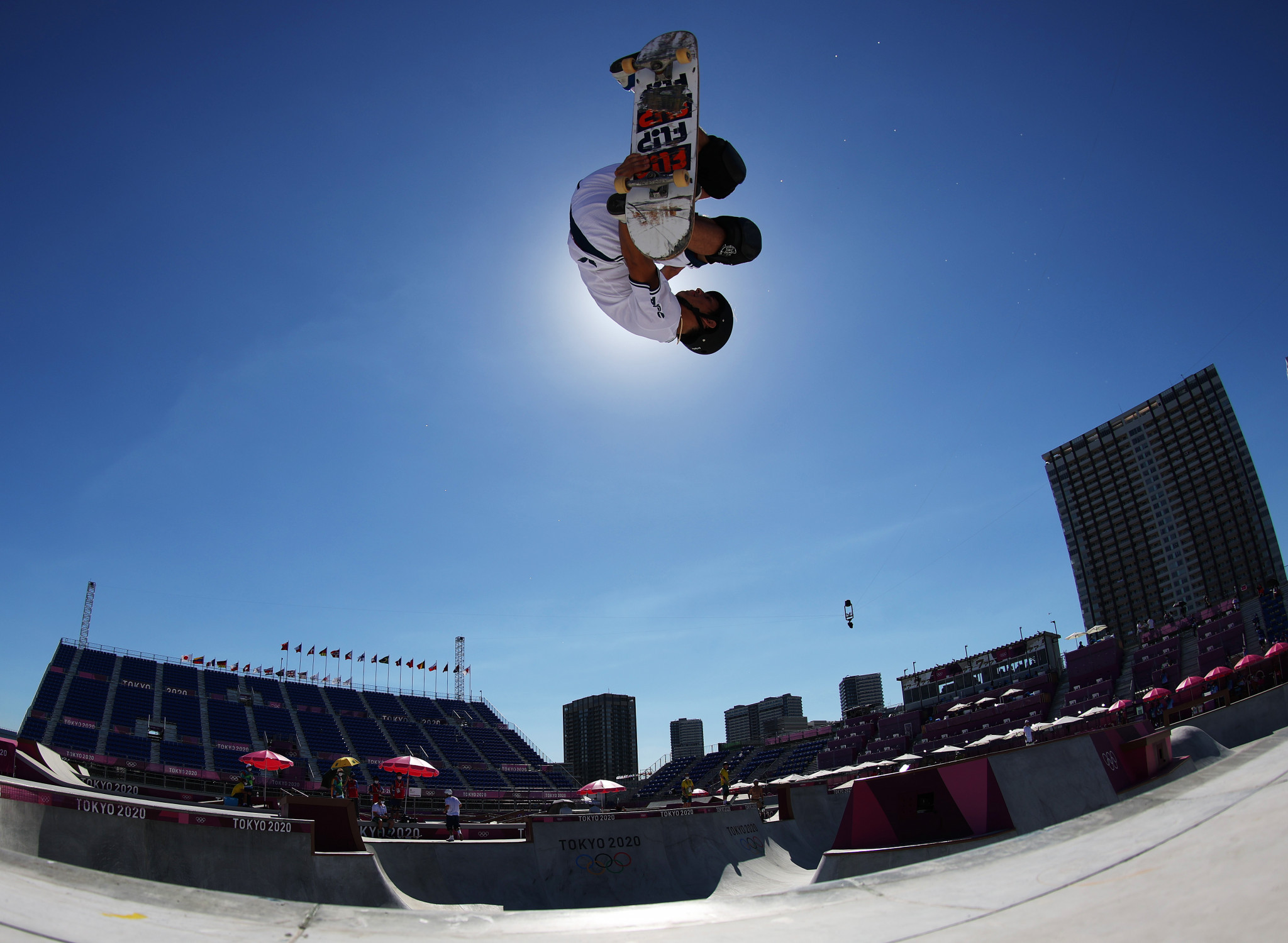 Street skateboarding qualifying finished today in Rome ©Getty Images