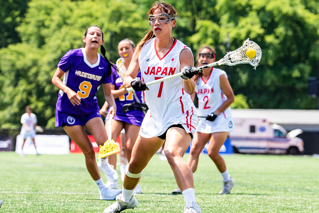 Japan begun their campaign with a 13-8 win over the Haudenosaunee ©World Lacrosse