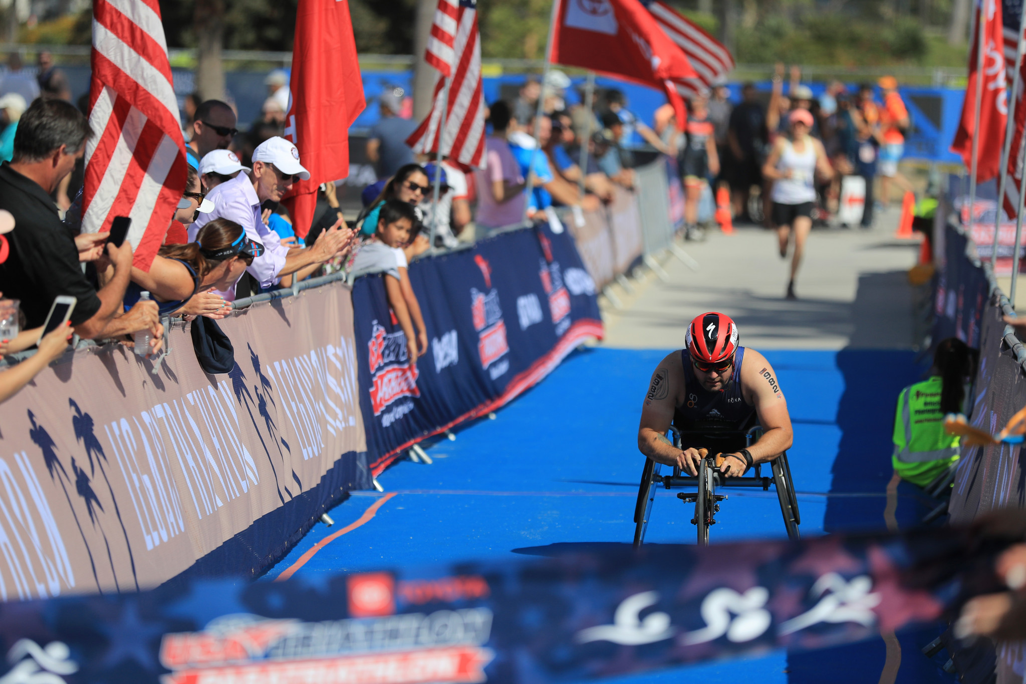 US Para triathletes have received equal funding in 2022 ©Getty Images