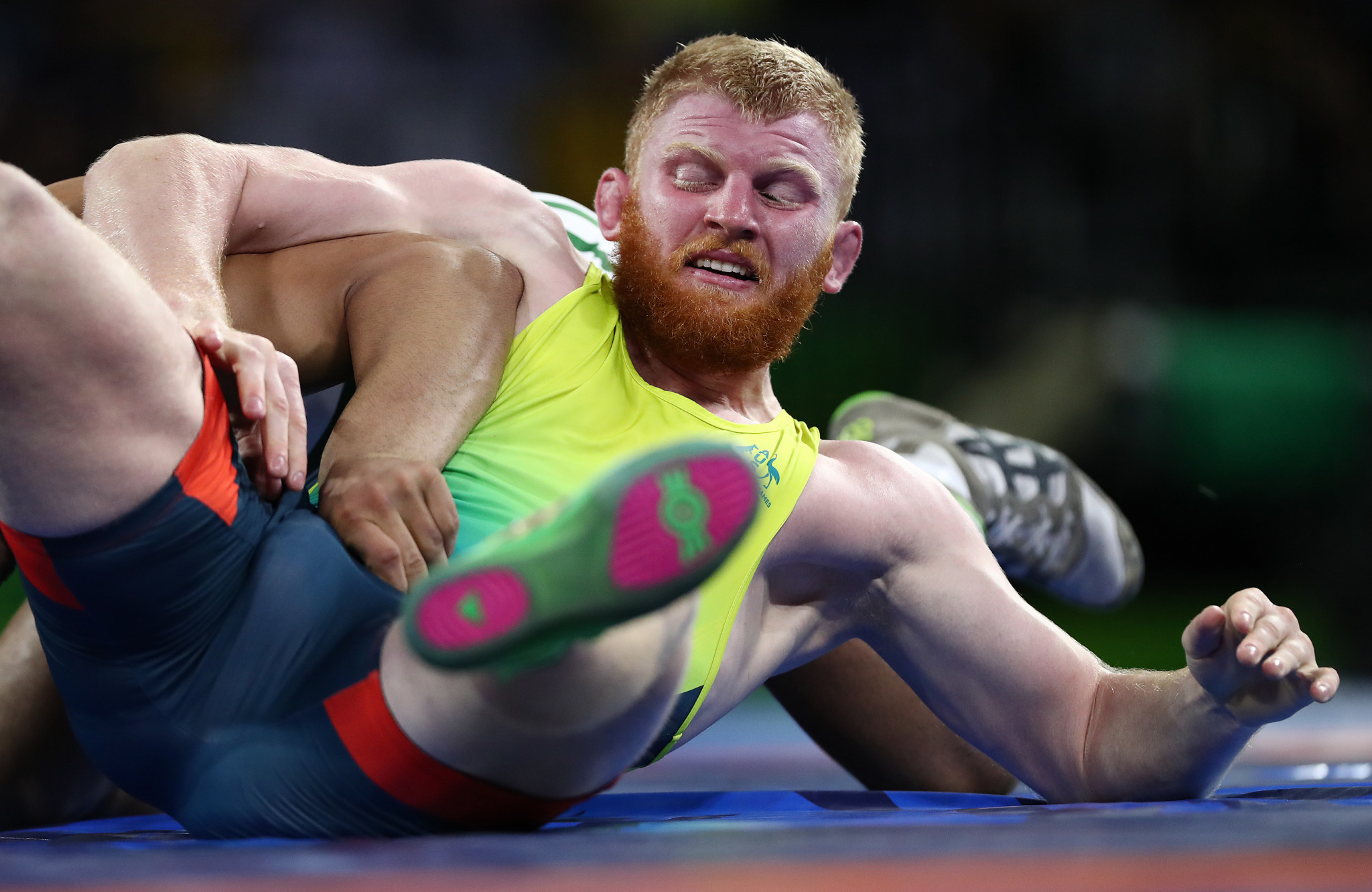 Jayden Lawrence is among the six wrestlers who will represent Australia in Birmingham ©Getty Images