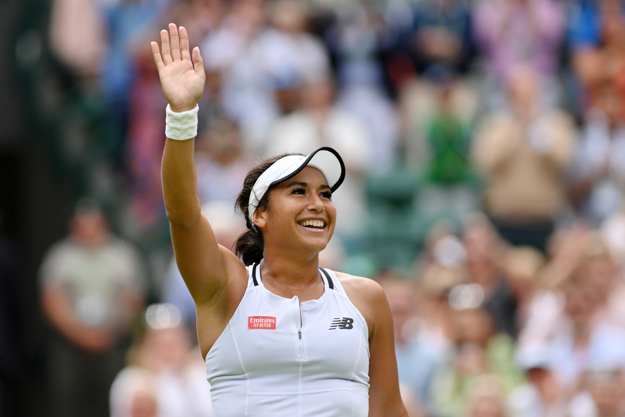 Heather Watson made it to the fourth round of Wimbledon in the women's singles for the first time ©Getty Images