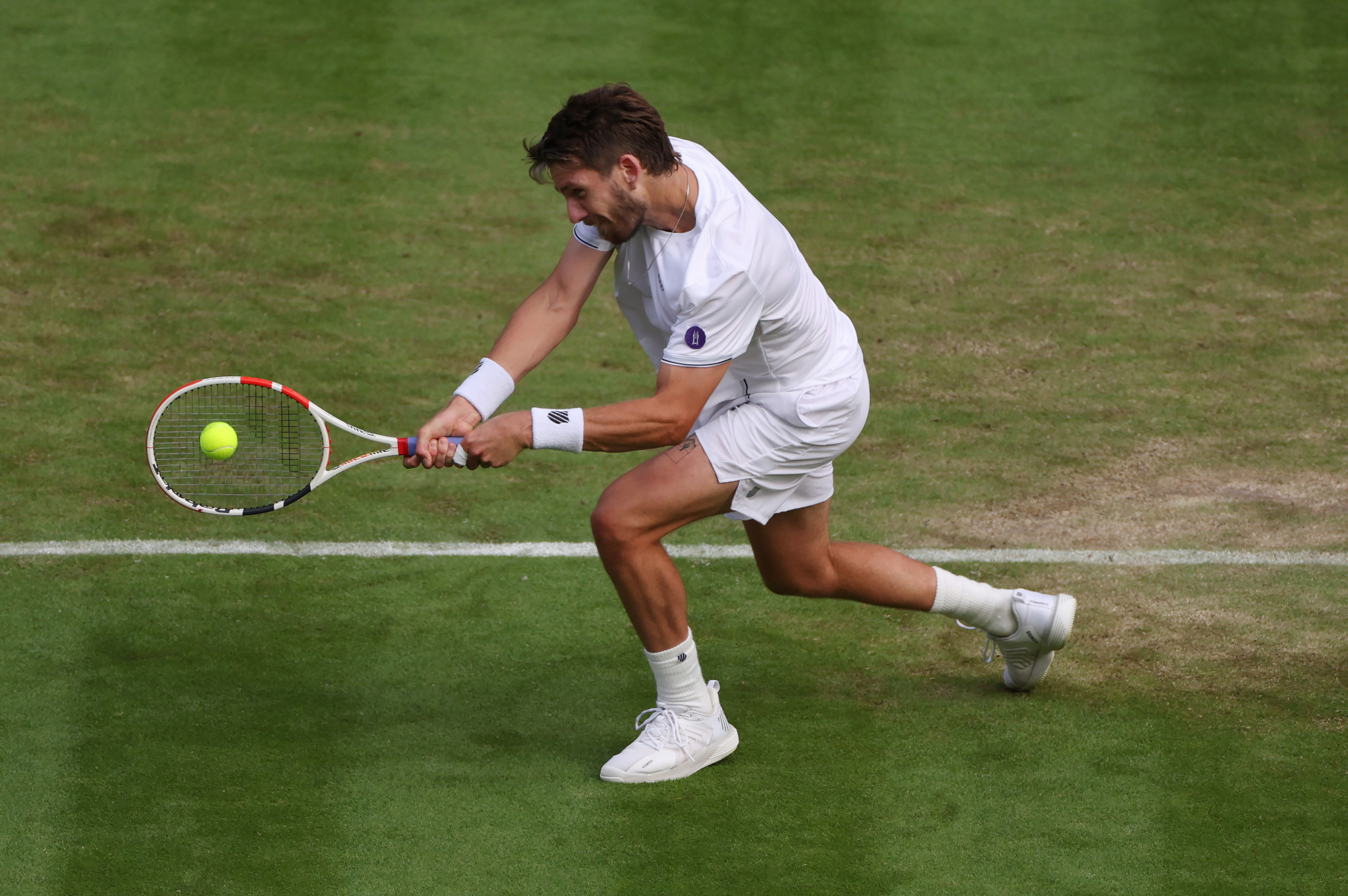 British players move into fourth round as Djokovic wins all-Serbian Wimbledon match