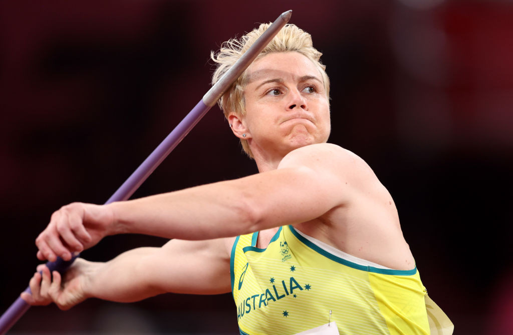 Defending women's javelin champion Kathryn Mitchell is due to appear at a fifth Commonwealth Games in Birmingham ©Getty Images