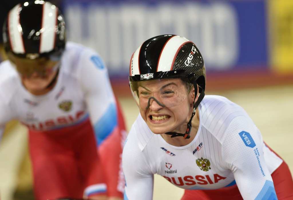 Daria Shmeleva and Anastasiia Voinova required a restart and then a relegation from their Chinese opponents to win women's team sprint gold ©Getty Images
