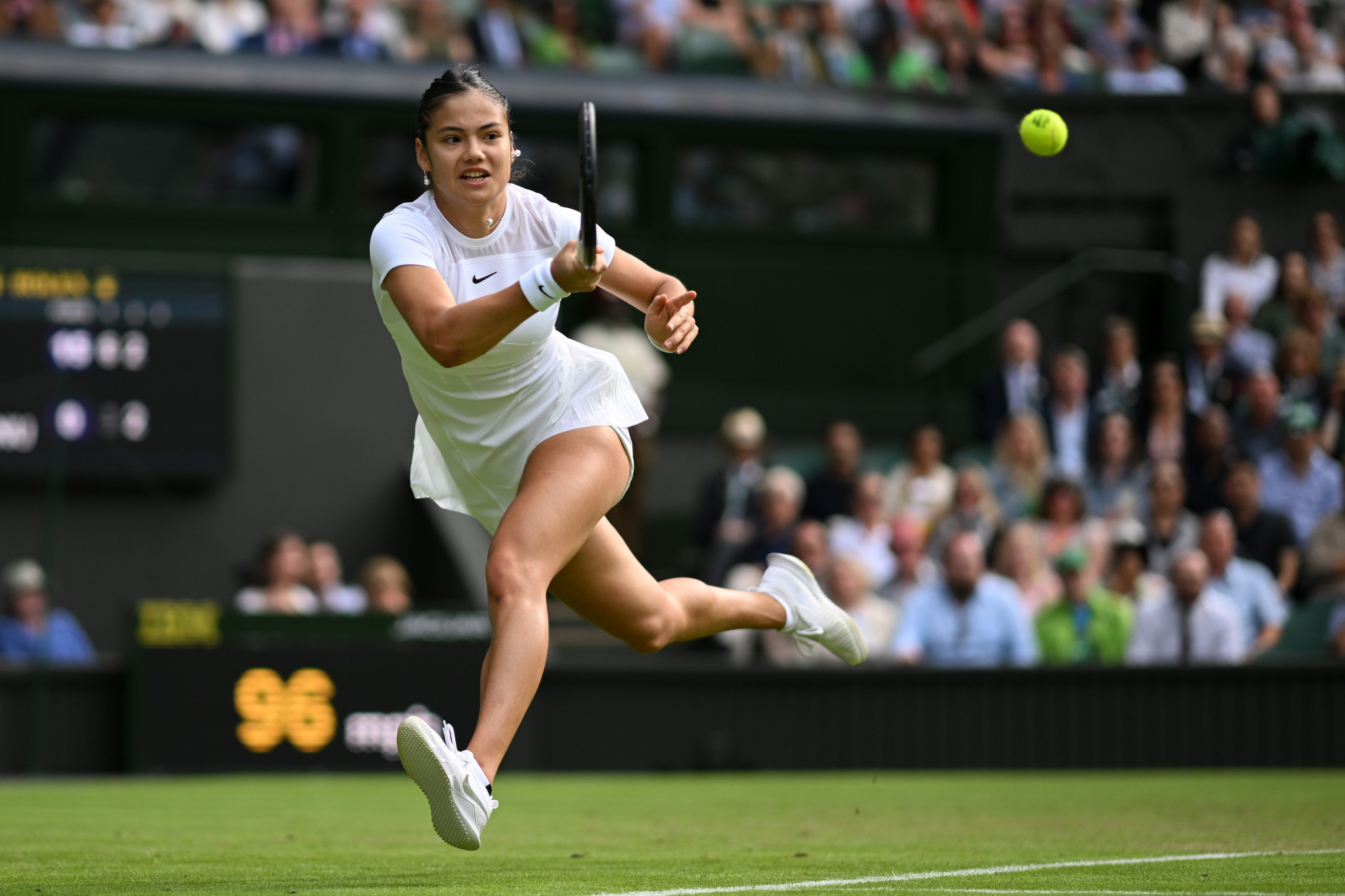 Britain's Emma Raducanu exited this year's Wimbledon in the second round but fans at the Grand Slam have plenty to look forward to ©Getty Images 