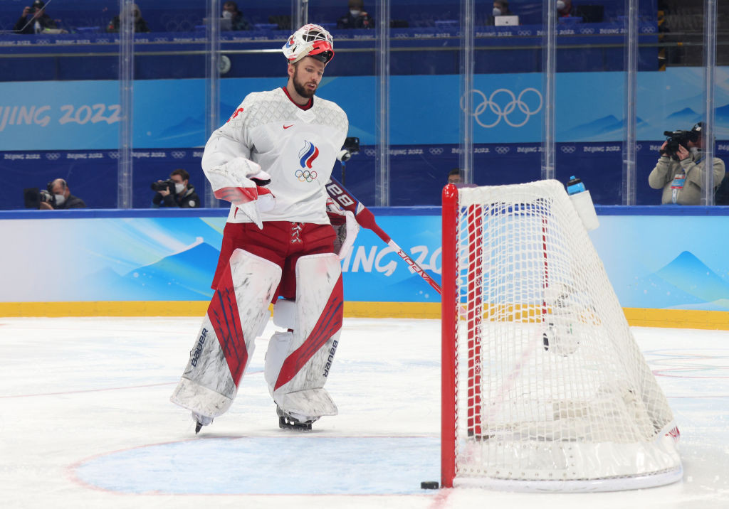 Russian goaltender Ivan Fedotov has reportedly been moved from the hospital in St Petersburg to which he was taken ©Getty Images