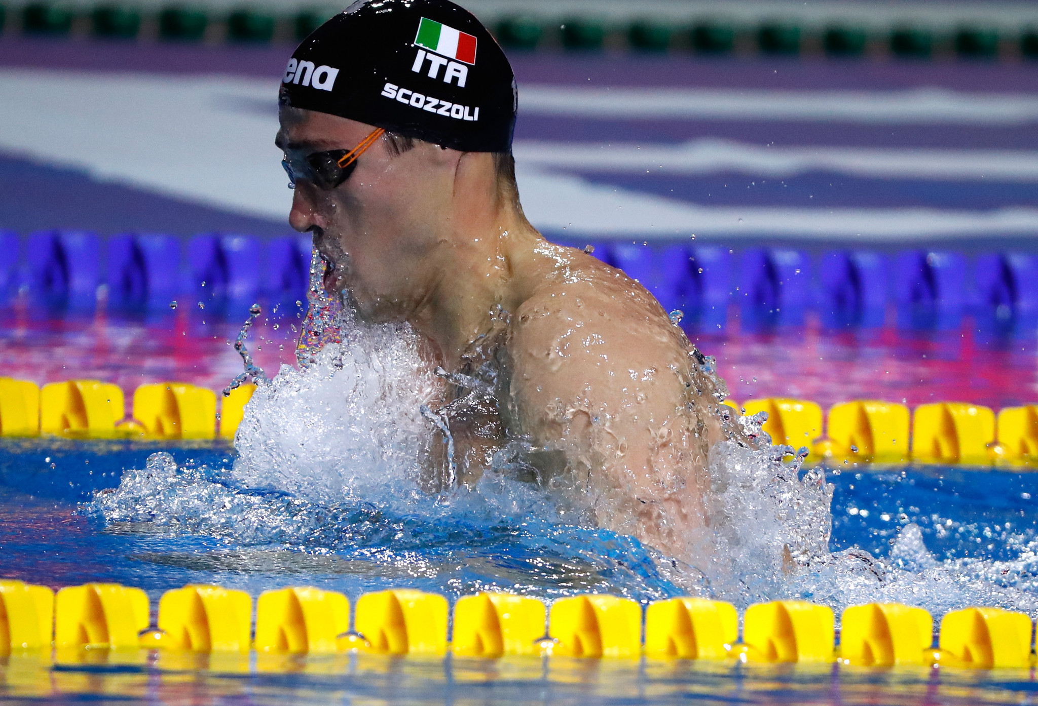 Fabio Scozzoli helped Italy to the top of the Mediterranean Games swimming standings in Oran ©Getty Images