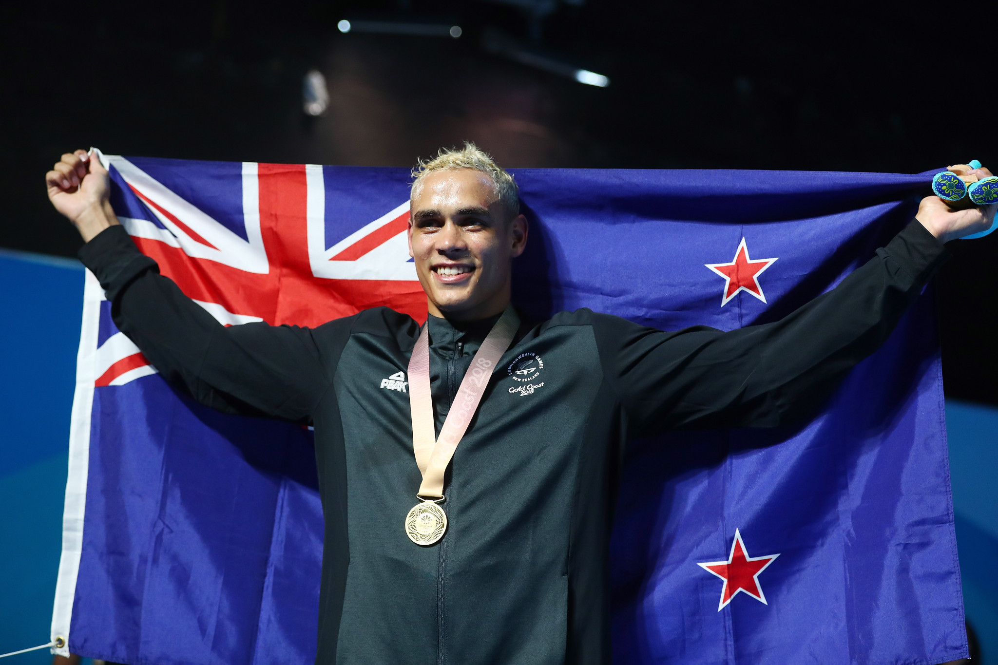 David Nyika won his second Commonwealth Games gold medal at the Gold Coast 2018 ©Getty Images 