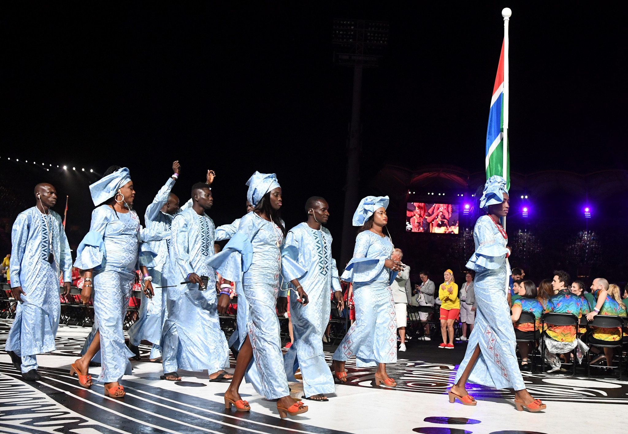 The Gambia returned to the Commonwealth Games at Gold Coast 2018 after missing Glasgow 2014 due to political reasons ©Getty Images